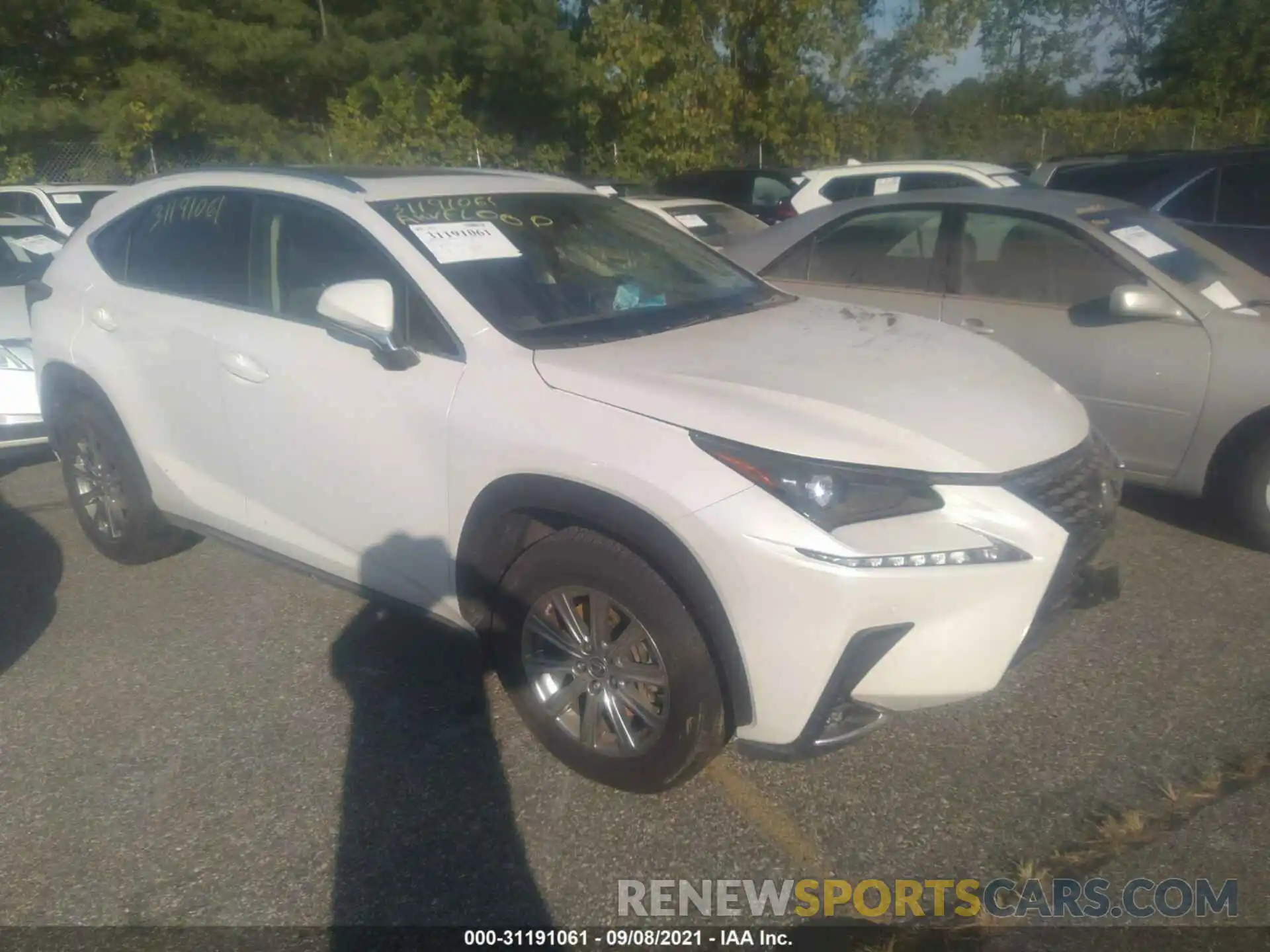 1 Photograph of a damaged car JTJDARDZ8M5021812 LEXUS NX 2021