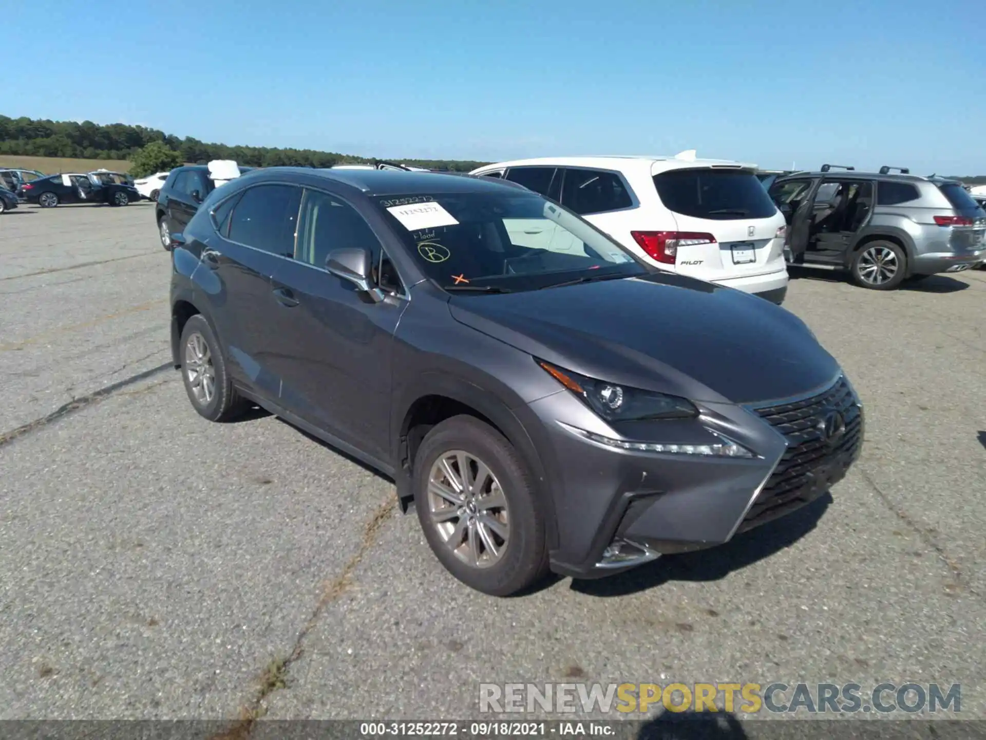 1 Фотография поврежденного автомобиля JTJDARDZ9M2237153 LEXUS NX 2021