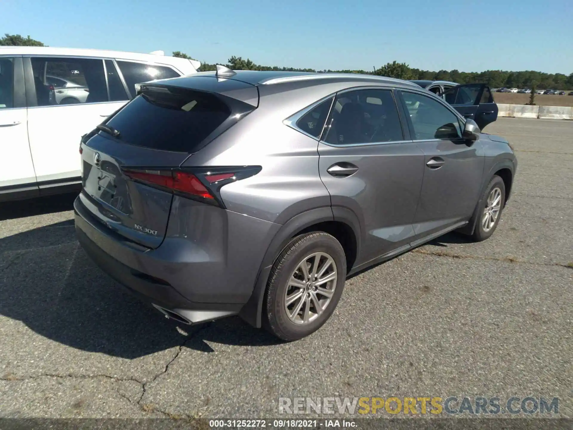 4 Фотография поврежденного автомобиля JTJDARDZ9M2237153 LEXUS NX 2021