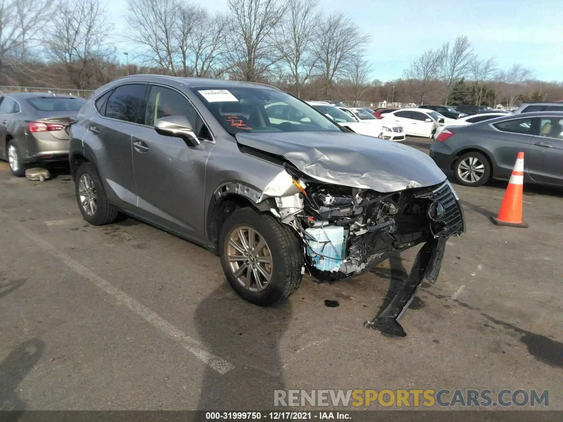 1 Photograph of a damaged car JTJDARDZ9M2238061 LEXUS NX 2021