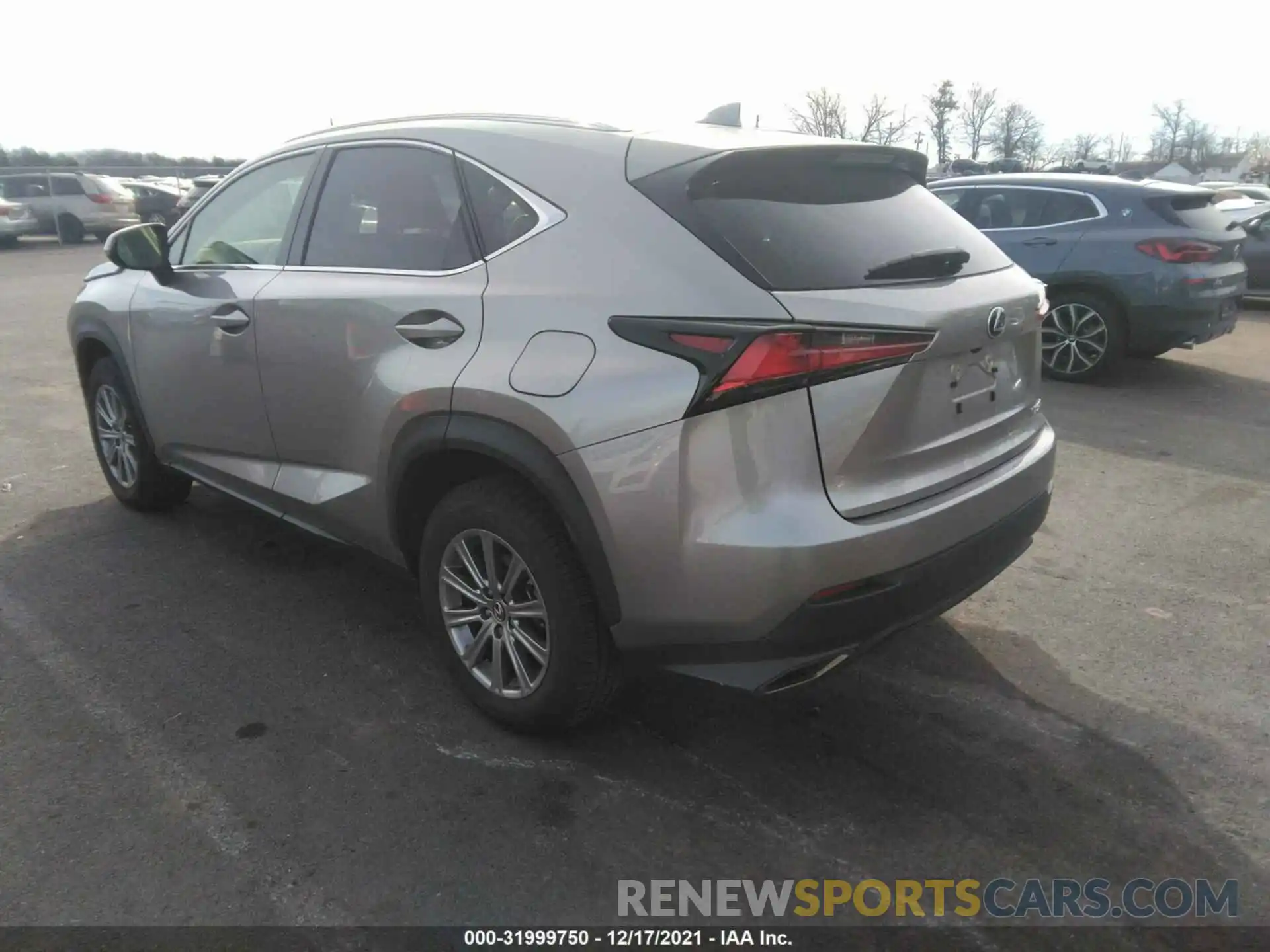 3 Фотография поврежденного автомобиля JTJDARDZ9M2238061 LEXUS NX 2021