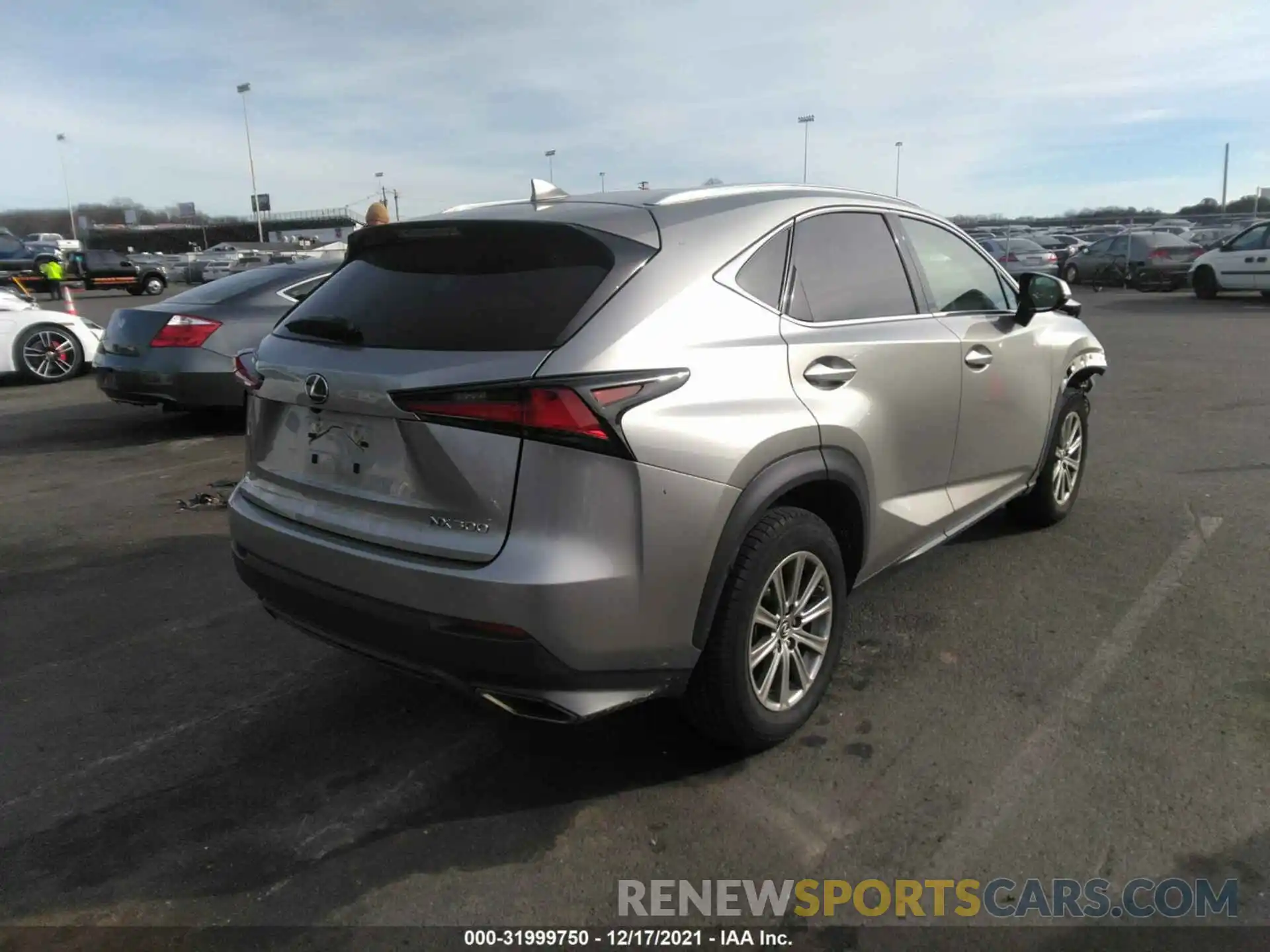 4 Фотография поврежденного автомобиля JTJDARDZ9M2238061 LEXUS NX 2021