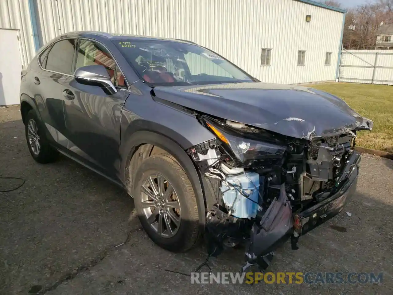 1 Photograph of a damaged car JTJDARDZ9M2244264 LEXUS NX 2021