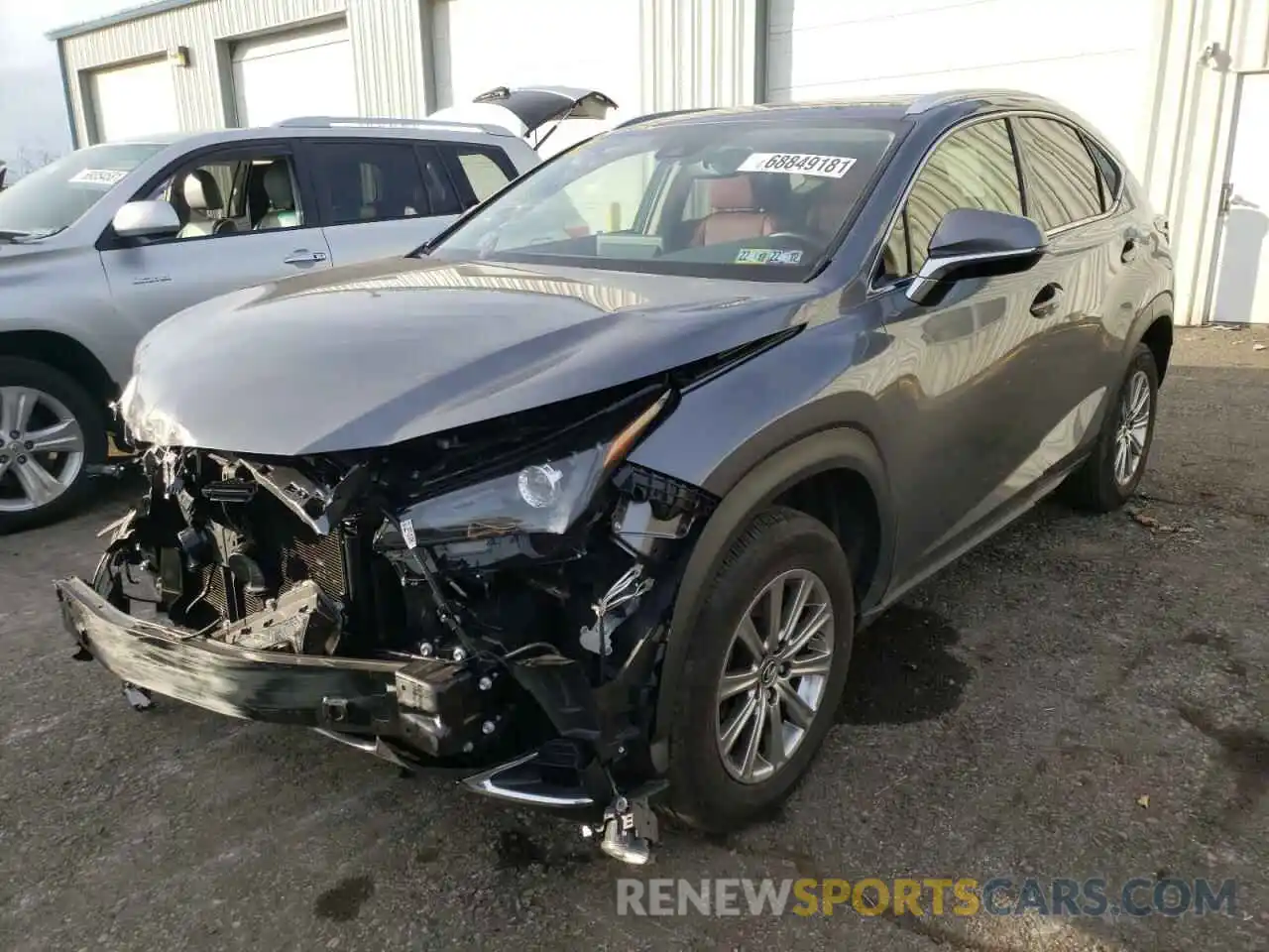 2 Photograph of a damaged car JTJDARDZ9M2244264 LEXUS NX 2021