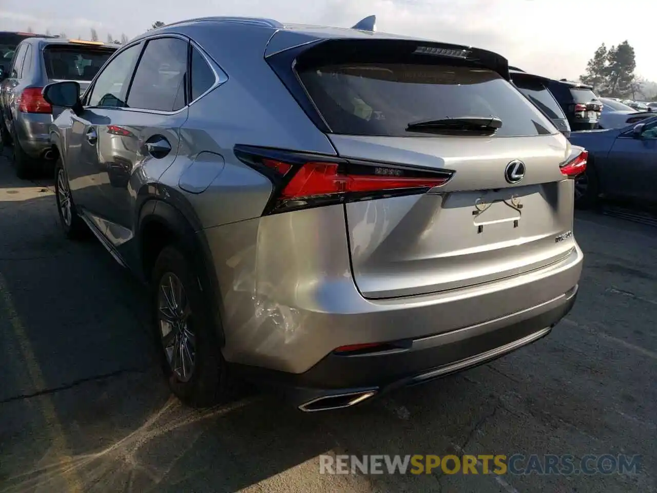 3 Photograph of a damaged car JTJDARDZ9M2254583 LEXUS NX 2021