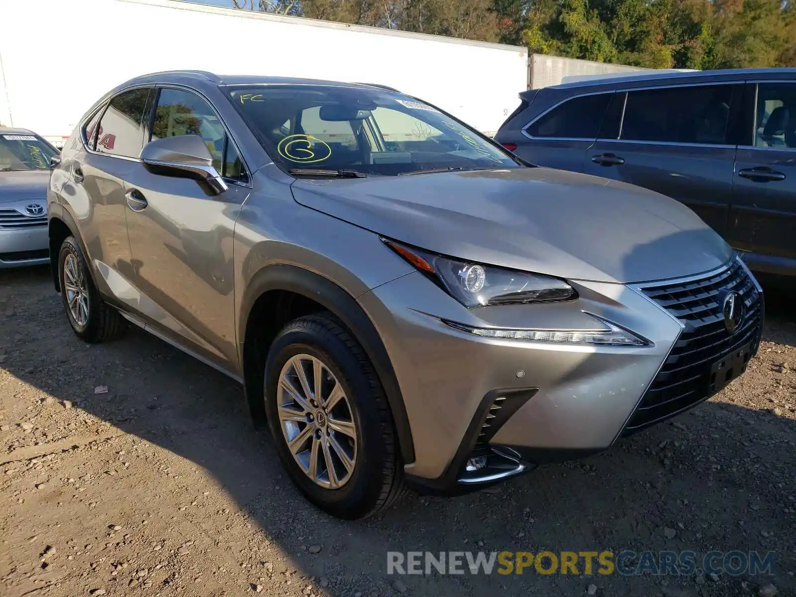 1 Photograph of a damaged car JTJDARDZ9M2255958 LEXUS NX 2021