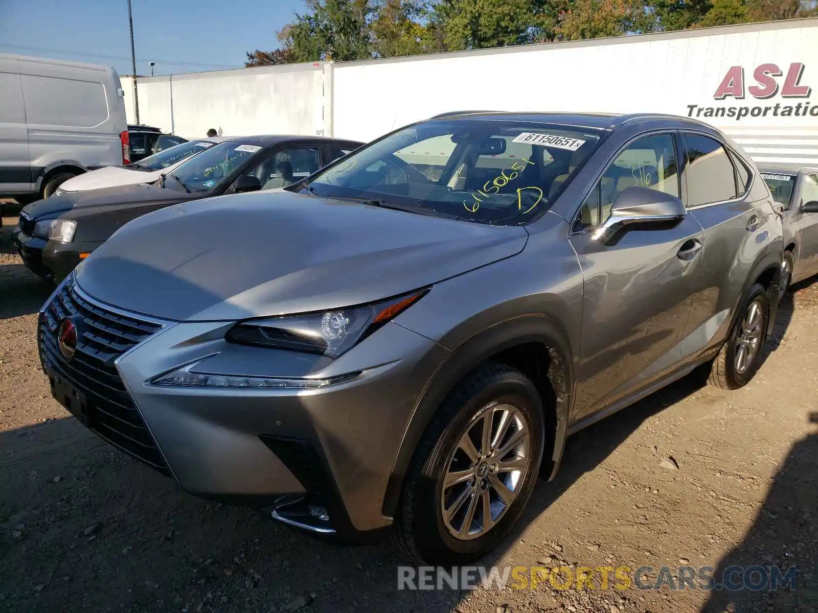 2 Фотография поврежденного автомобиля JTJDARDZ9M2255958 LEXUS NX 2021