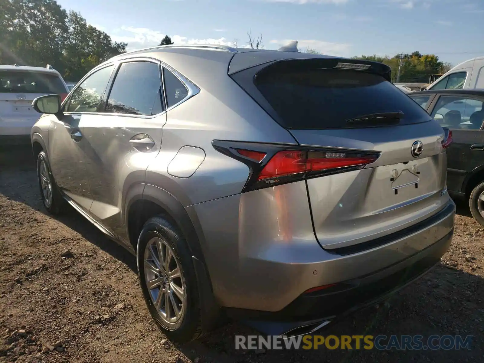 3 Фотография поврежденного автомобиля JTJDARDZ9M2255958 LEXUS NX 2021