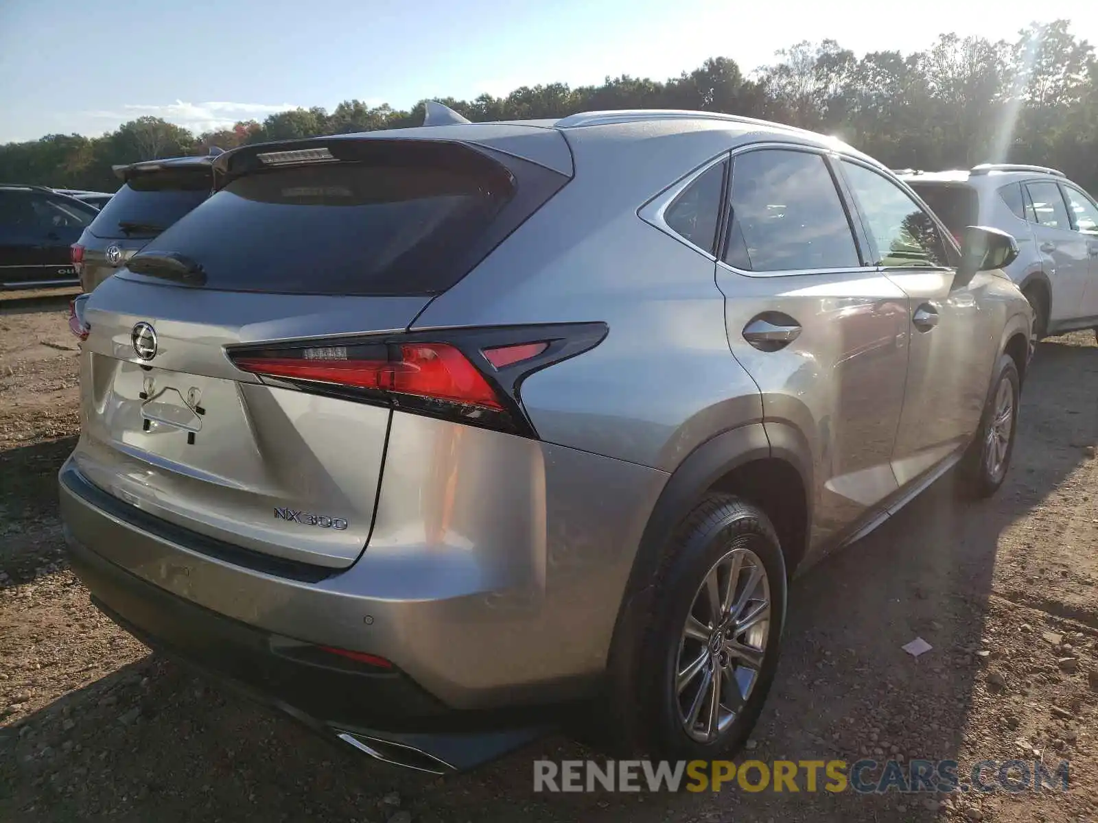 4 Photograph of a damaged car JTJDARDZ9M2255958 LEXUS NX 2021