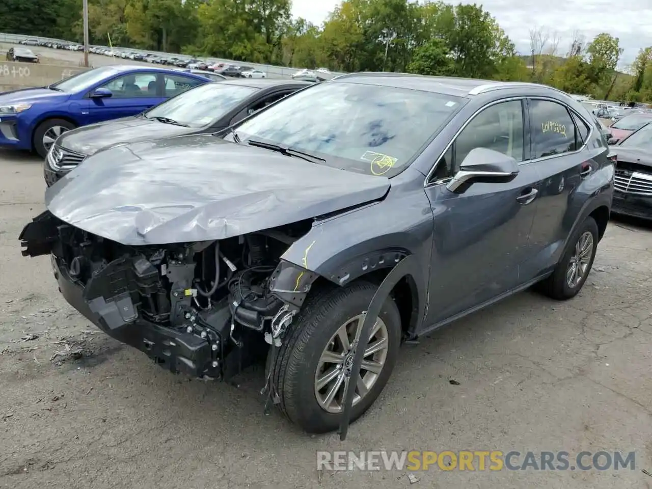 2 Photograph of a damaged car JTJDARDZ9M2260044 LEXUS NX 2021