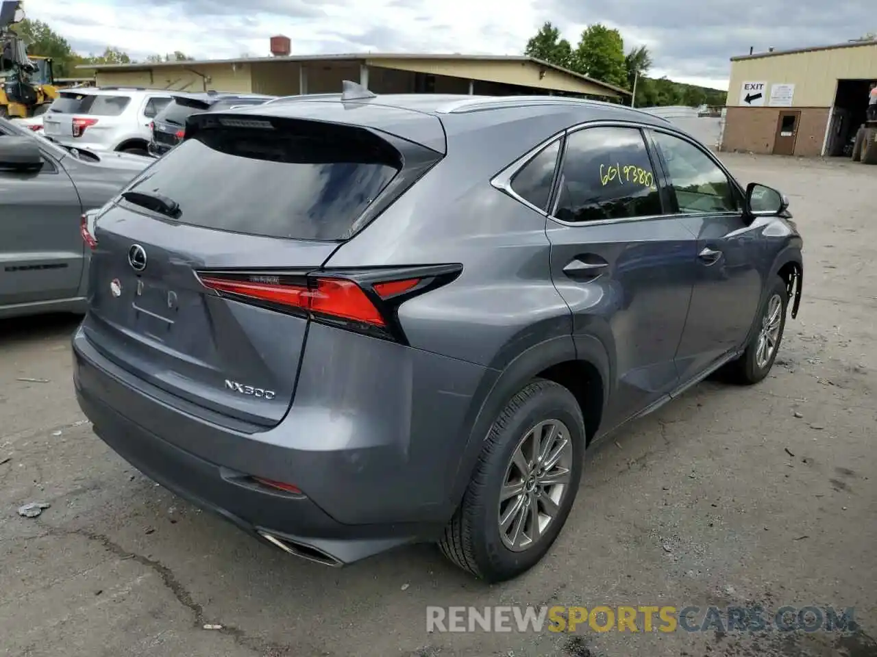 4 Photograph of a damaged car JTJDARDZ9M2260044 LEXUS NX 2021