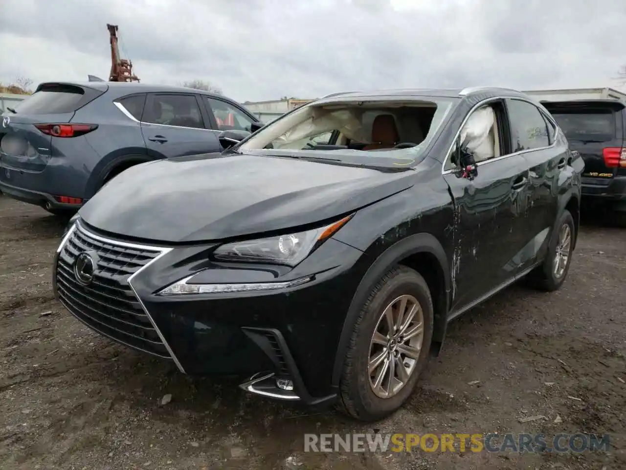 2 Фотография поврежденного автомобиля JTJDARDZ9M2261517 LEXUS NX 2021