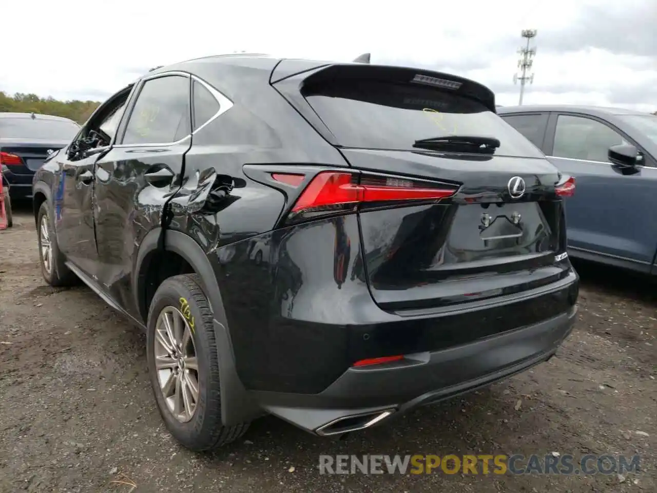 3 Фотография поврежденного автомобиля JTJDARDZ9M2261517 LEXUS NX 2021