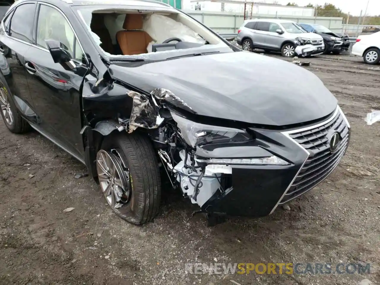 9 Фотография поврежденного автомобиля JTJDARDZ9M2261517 LEXUS NX 2021