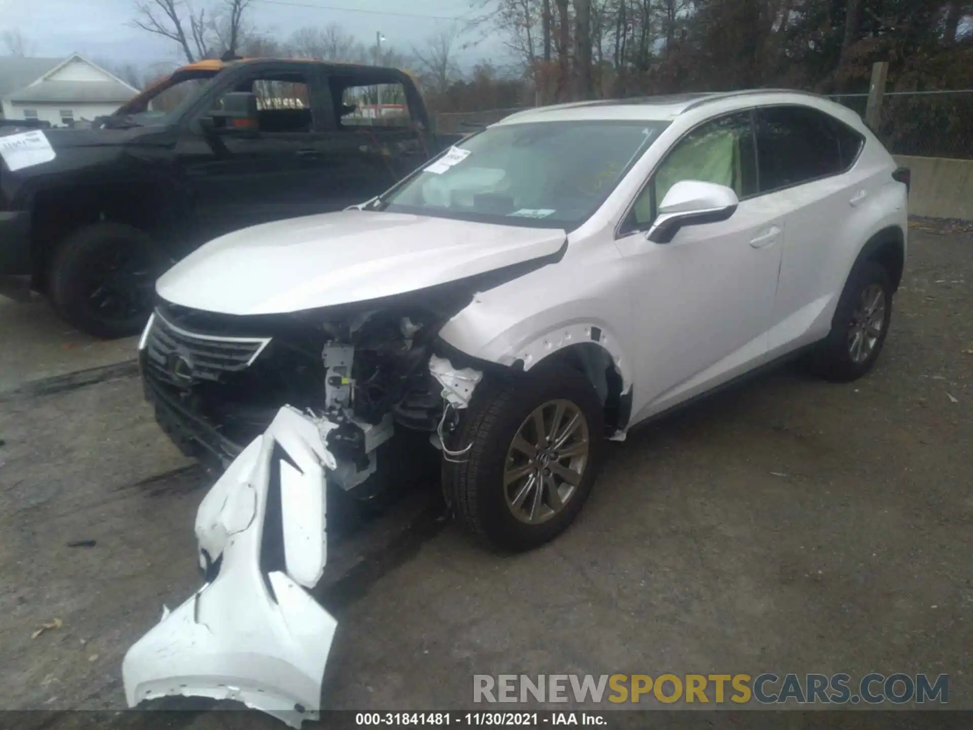 2 Photograph of a damaged car JTJDARDZ9M5020846 LEXUS NX 2021