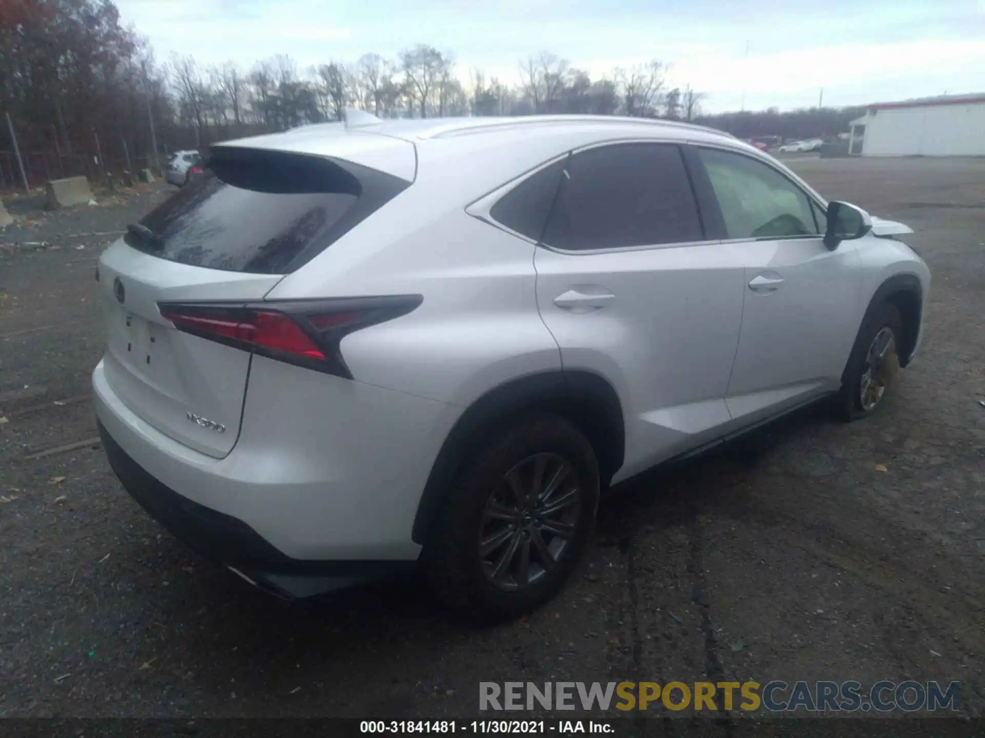 4 Фотография поврежденного автомобиля JTJDARDZ9M5020846 LEXUS NX 2021