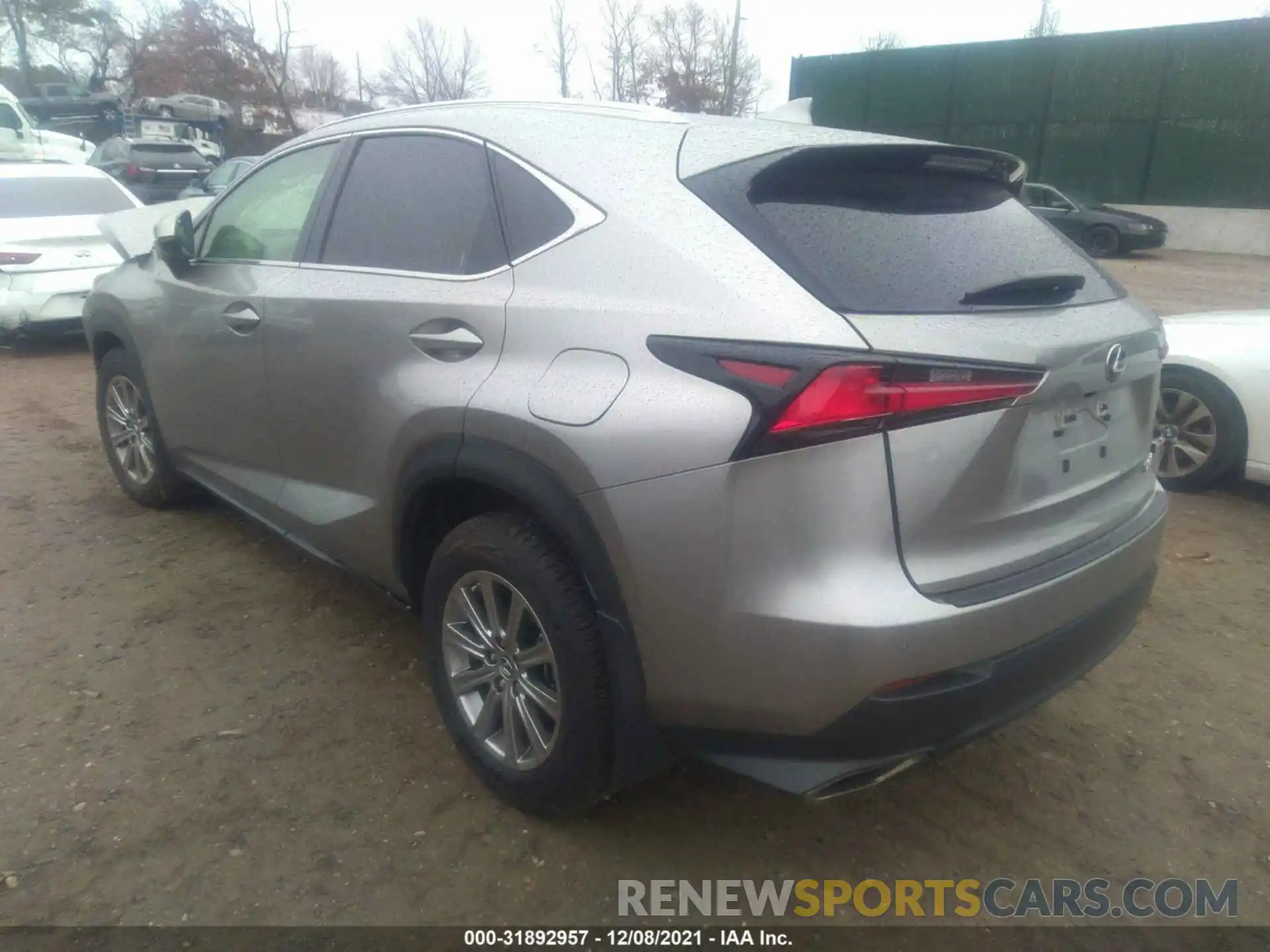 3 Фотография поврежденного автомобиля JTJDARDZ9M5020927 LEXUS NX 2021