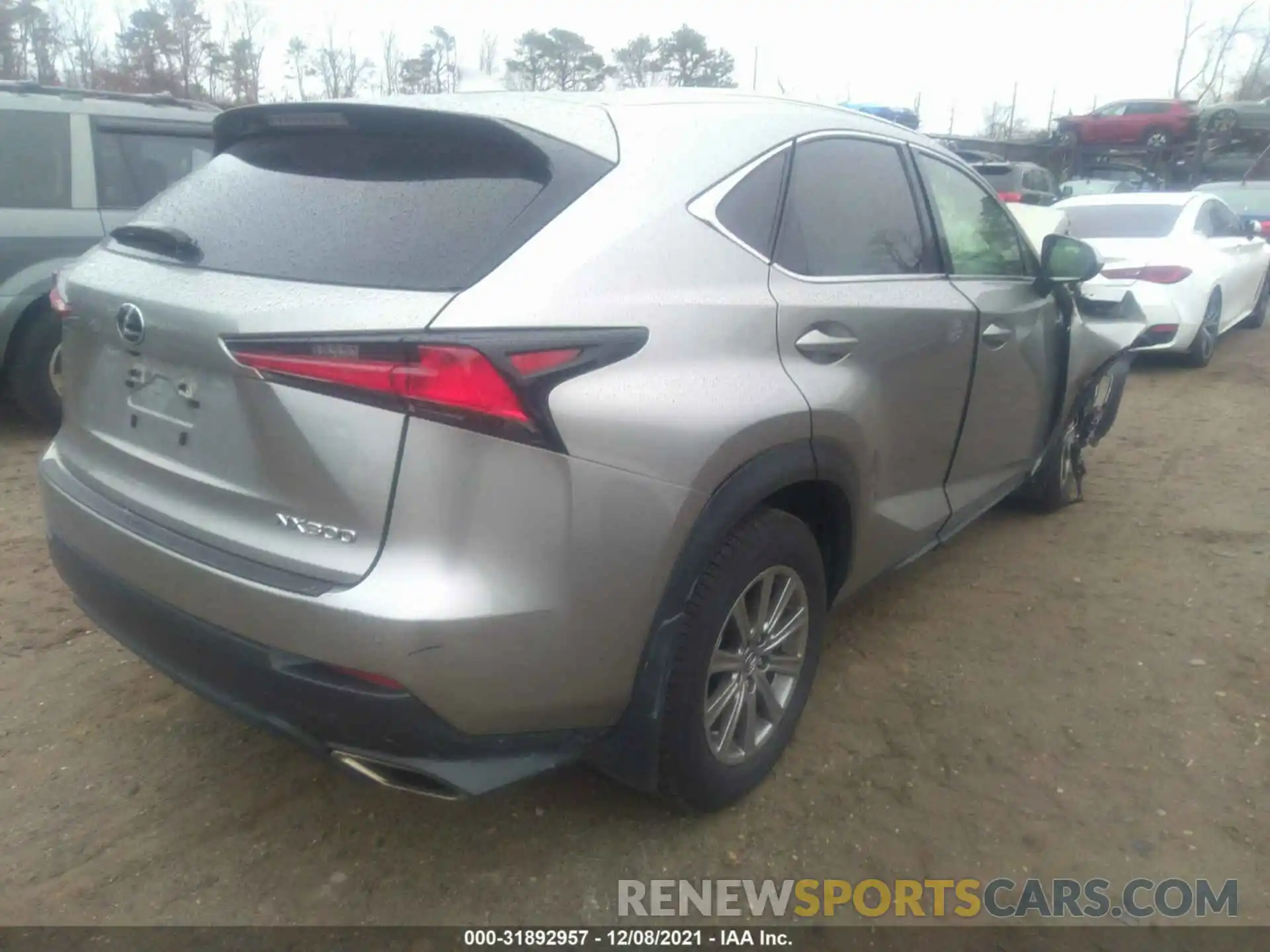 4 Фотография поврежденного автомобиля JTJDARDZ9M5020927 LEXUS NX 2021