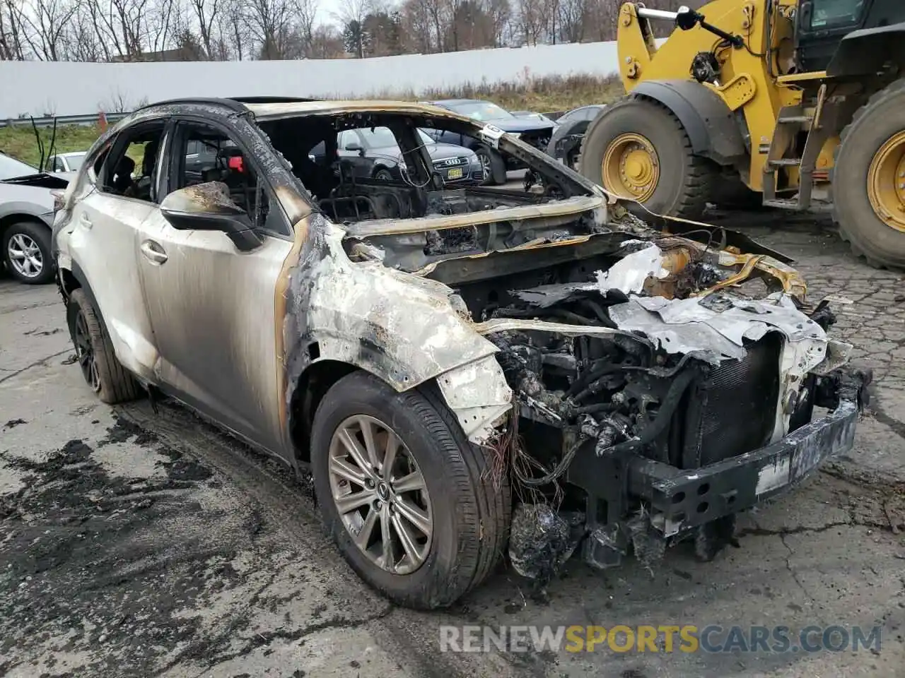 1 Photograph of a damaged car JTJDARDZ9M5021088 LEXUS NX 2021