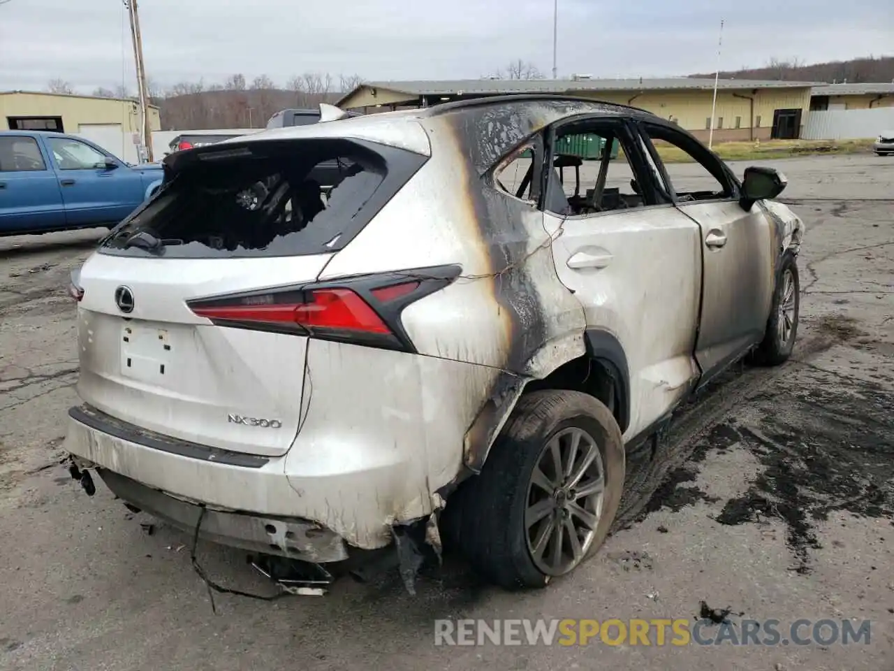 4 Фотография поврежденного автомобиля JTJDARDZ9M5021088 LEXUS NX 2021