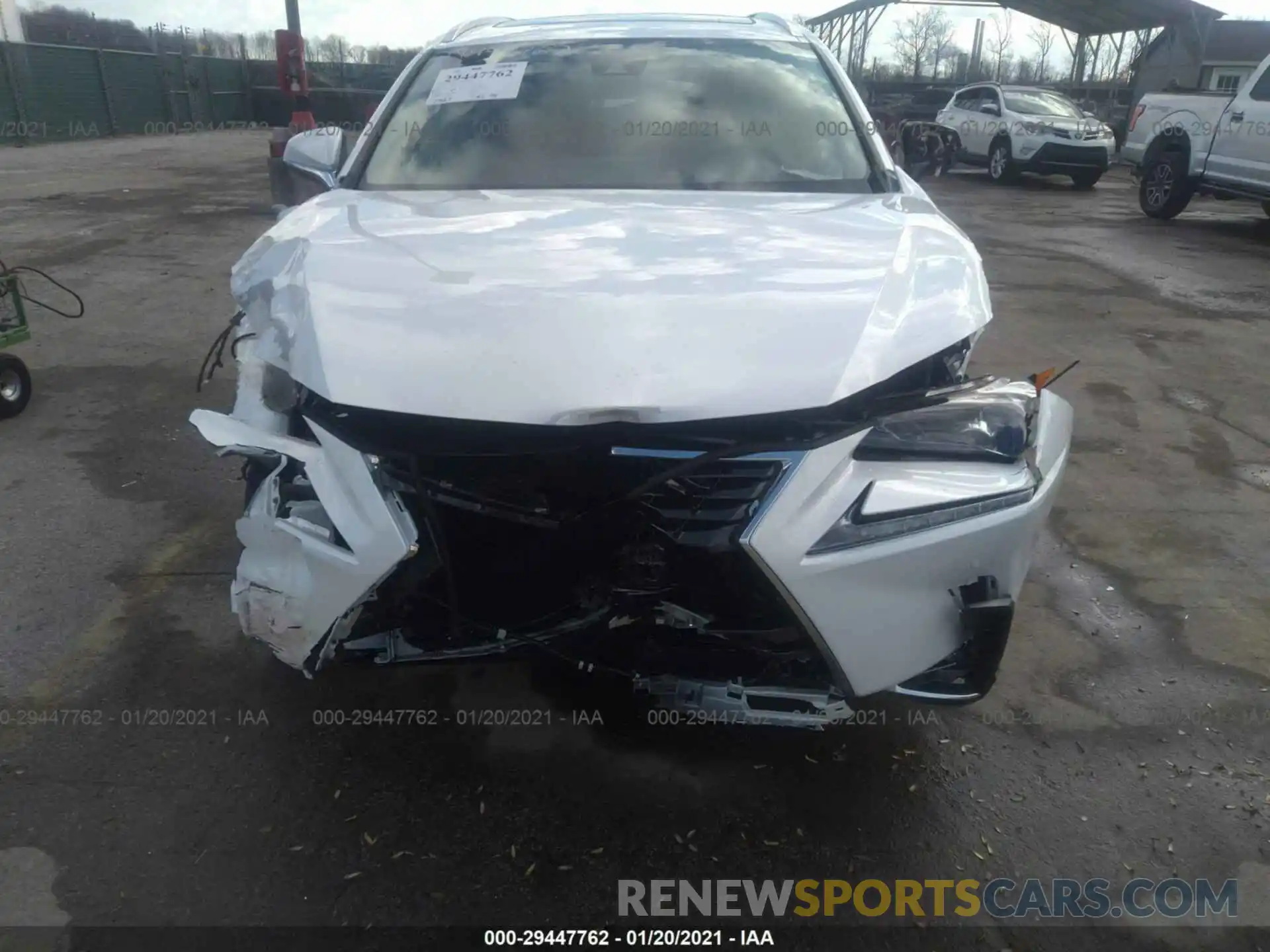 6 Photograph of a damaged car JTJDARDZ9M5022077 LEXUS NX 2021