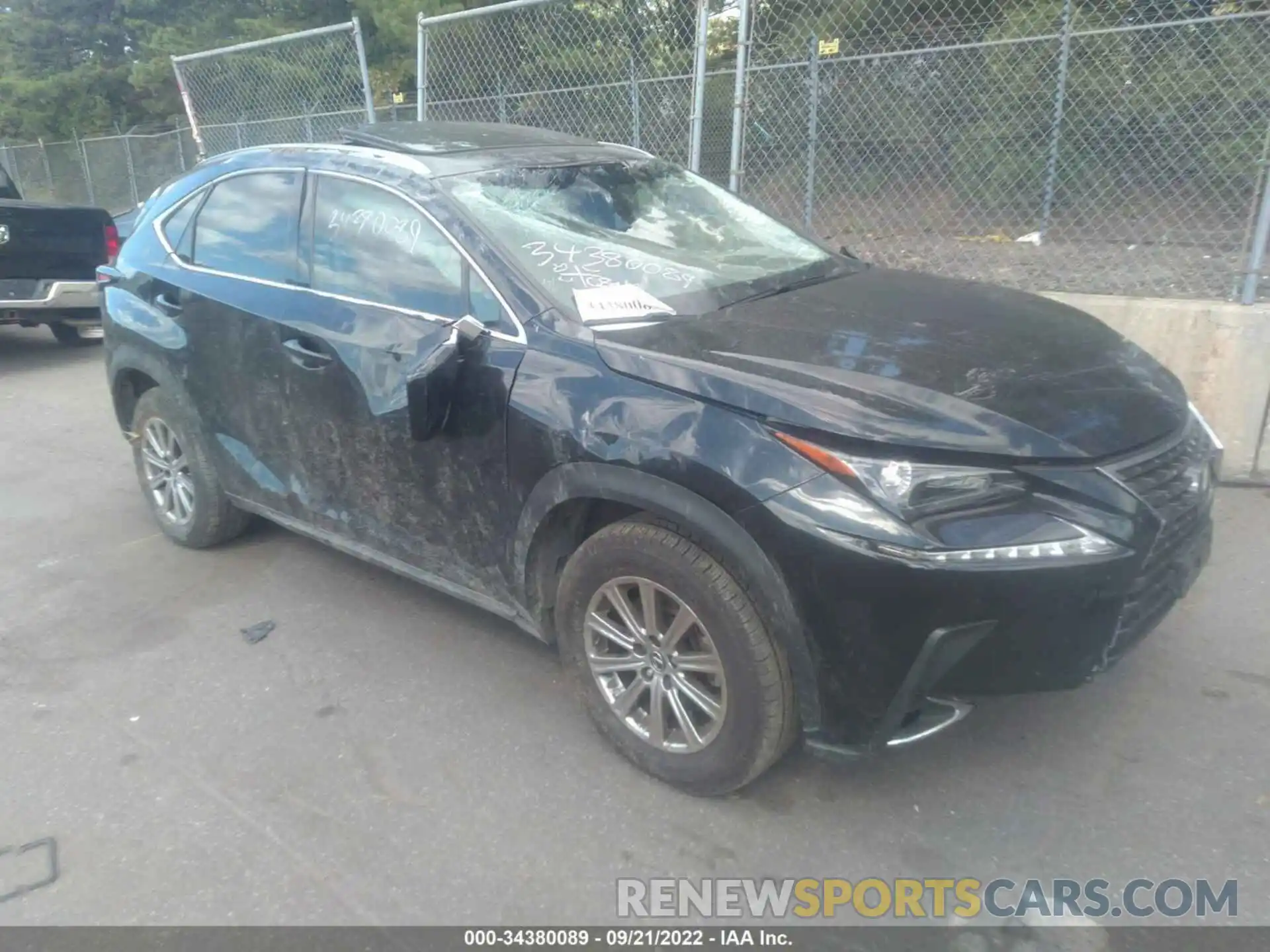 1 Photograph of a damaged car JTJDARDZ9M5023777 LEXUS NX 2021