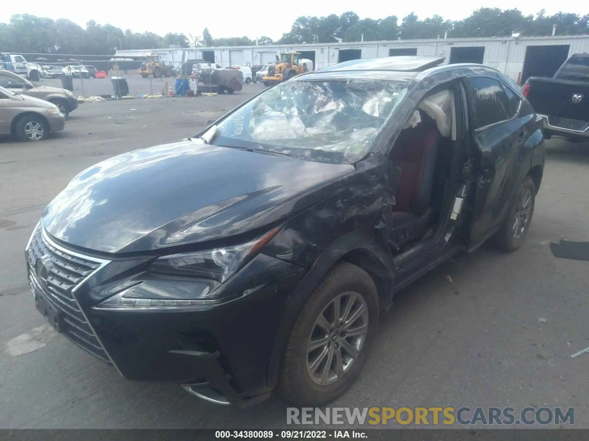 2 Photograph of a damaged car JTJDARDZ9M5023777 LEXUS NX 2021