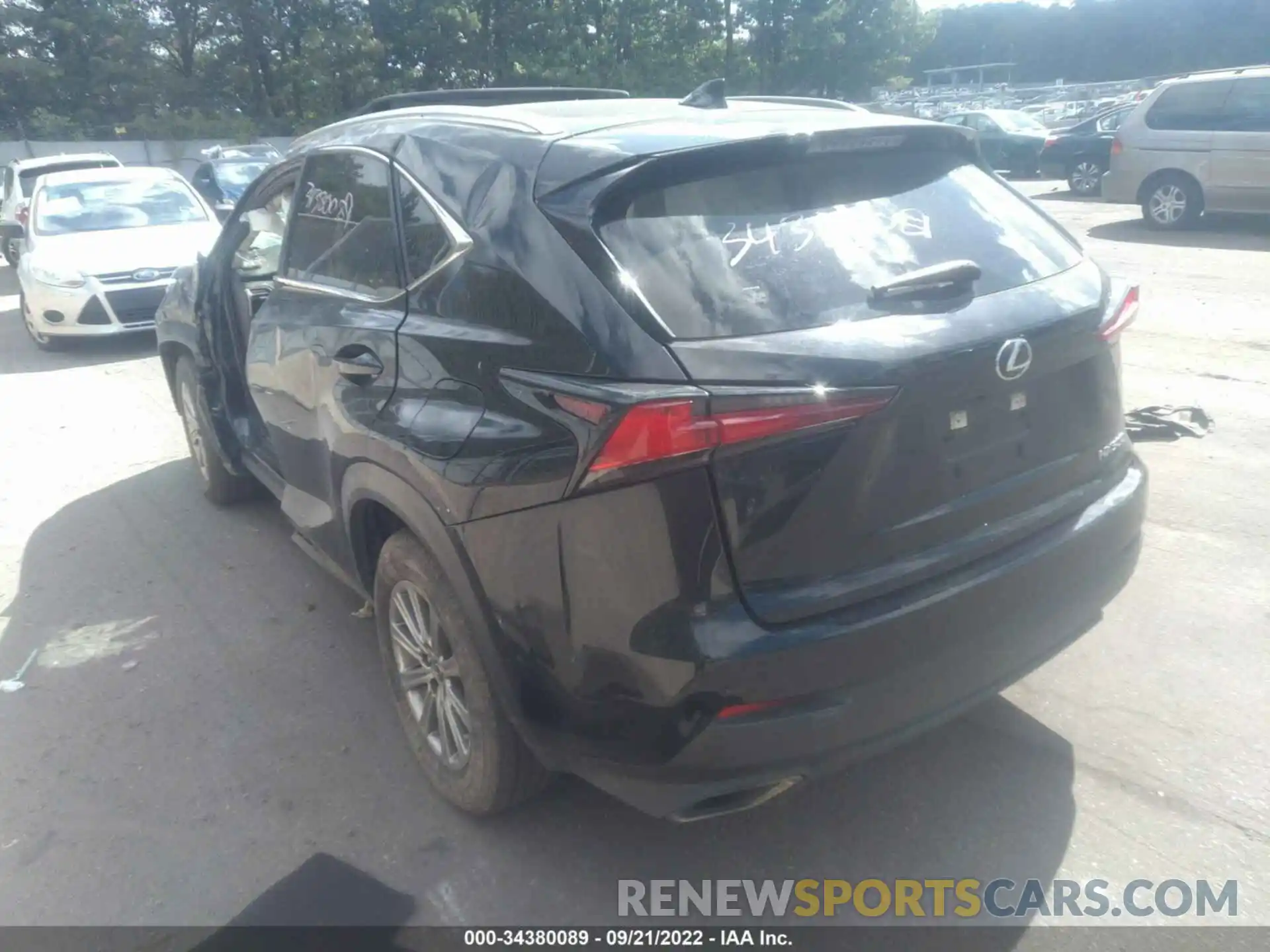 3 Photograph of a damaged car JTJDARDZ9M5023777 LEXUS NX 2021