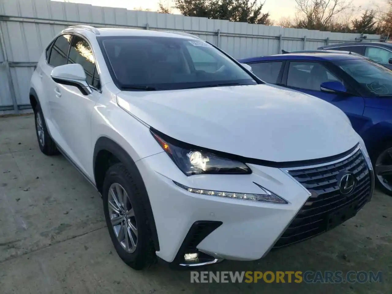 1 Photograph of a damaged car JTJDARDZ9M5023830 LEXUS NX 2021