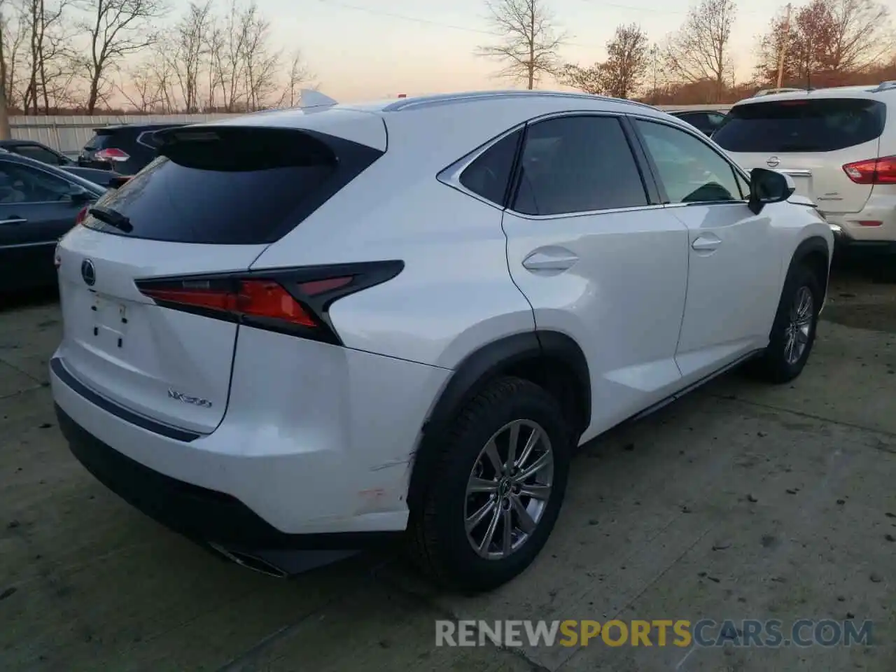 4 Фотография поврежденного автомобиля JTJDARDZ9M5023830 LEXUS NX 2021