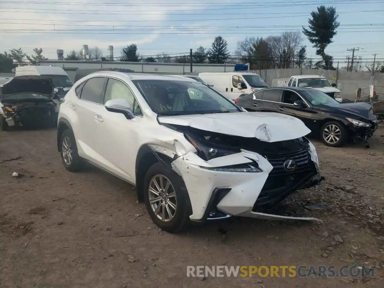 1 Photograph of a damaged car JTJDARDZ9M5023990 LEXUS NX 2021