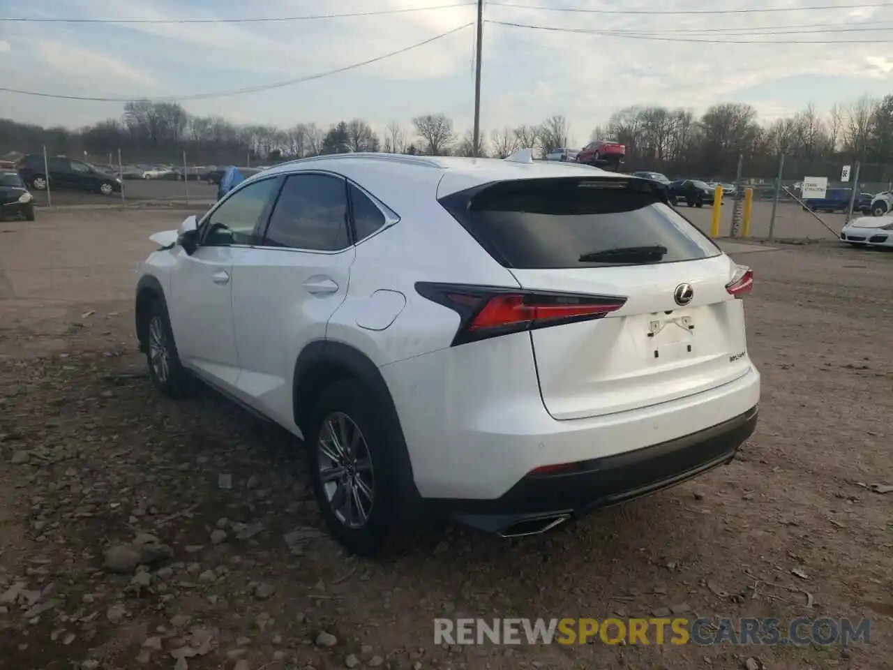 3 Фотография поврежденного автомобиля JTJDARDZ9M5023990 LEXUS NX 2021