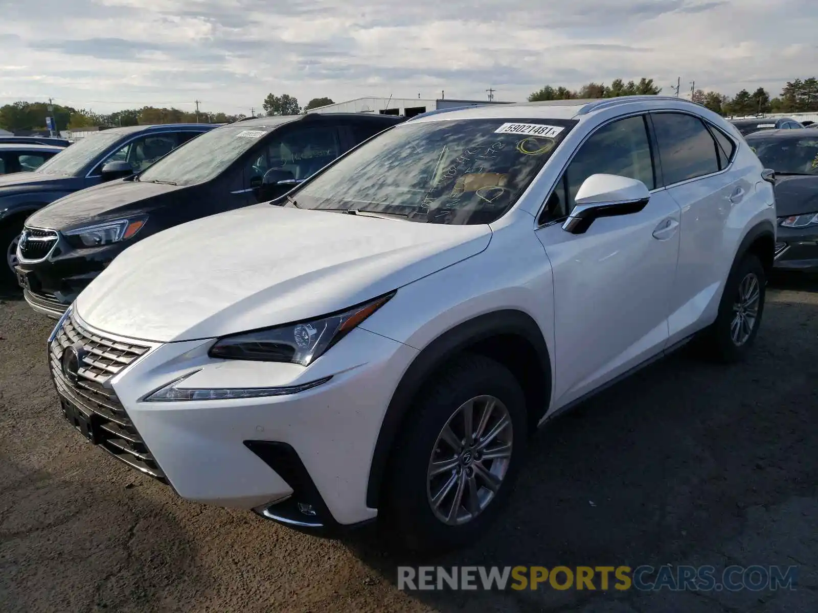 2 Фотография поврежденного автомобиля JTJDARDZ9M5025478 LEXUS NX 2021