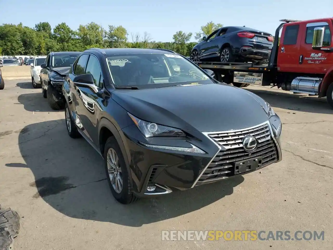 1 Photograph of a damaged car JTJDARDZ9M5030843 LEXUS NX 2021