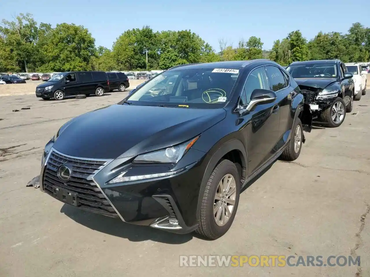 2 Photograph of a damaged car JTJDARDZ9M5030843 LEXUS NX 2021