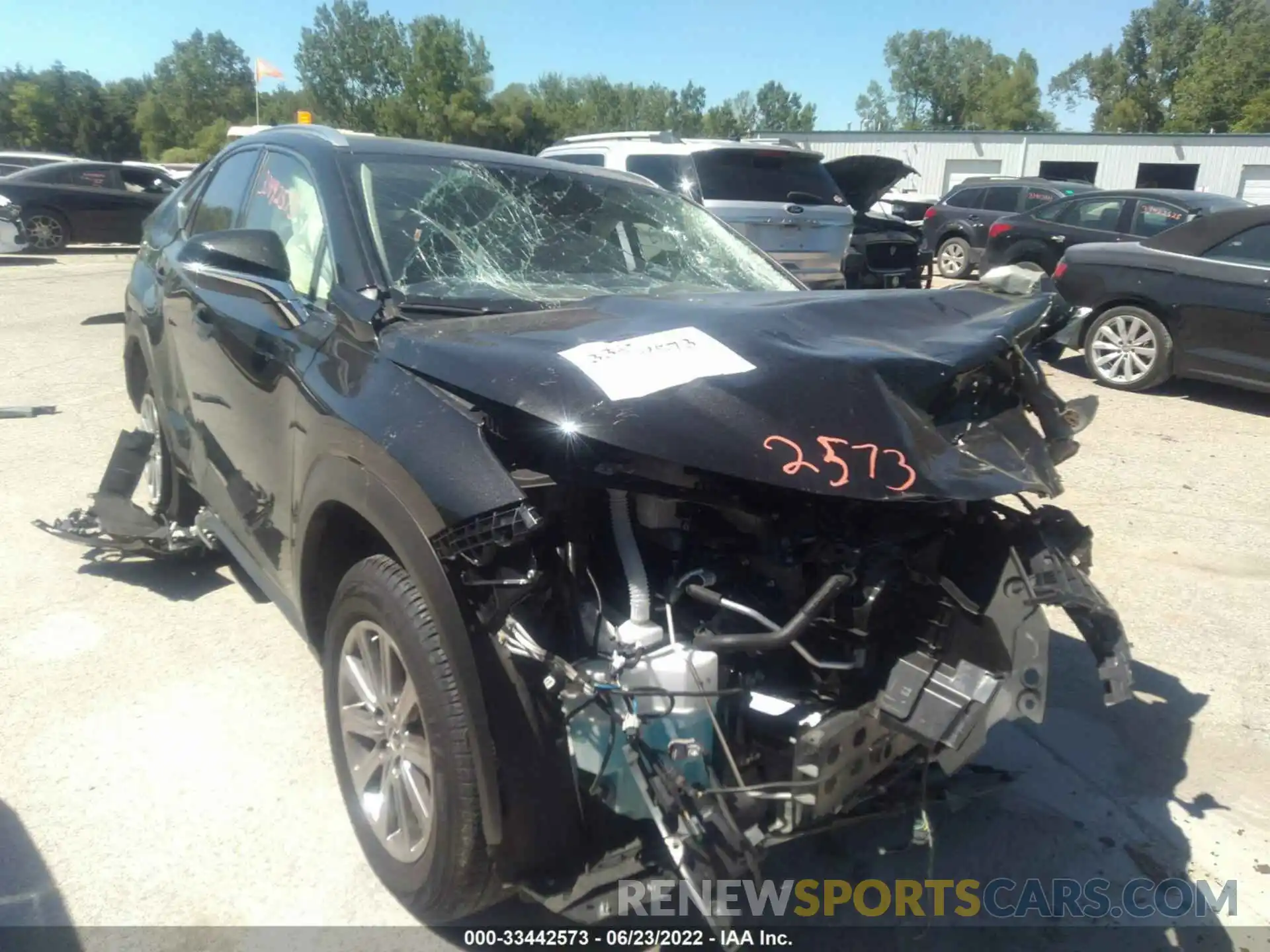 1 Photograph of a damaged car JTJDARDZ9M5031698 LEXUS NX 2021