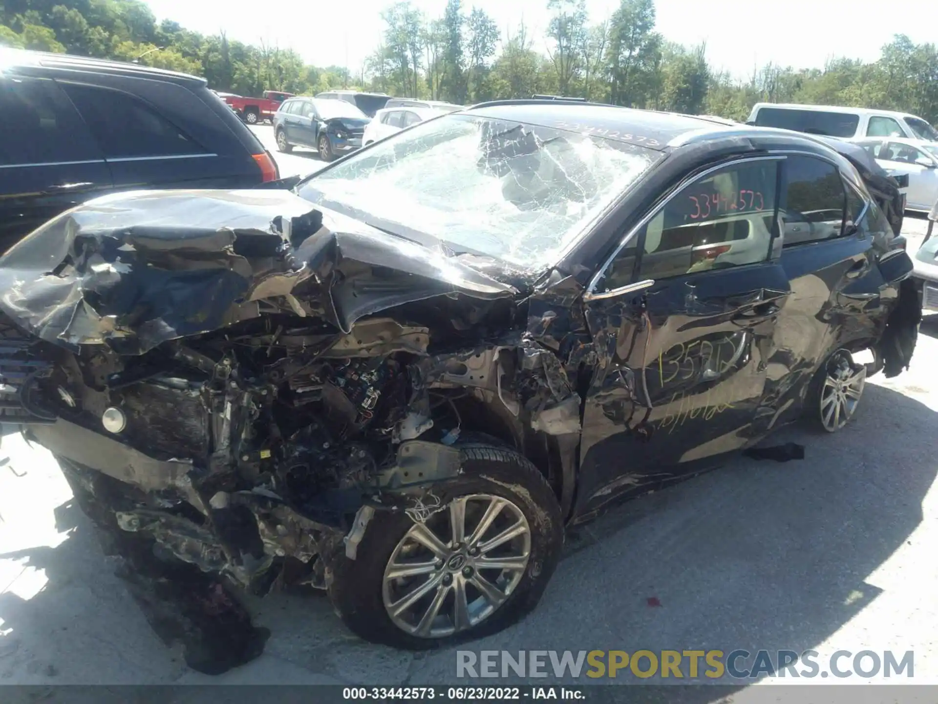 2 Photograph of a damaged car JTJDARDZ9M5031698 LEXUS NX 2021