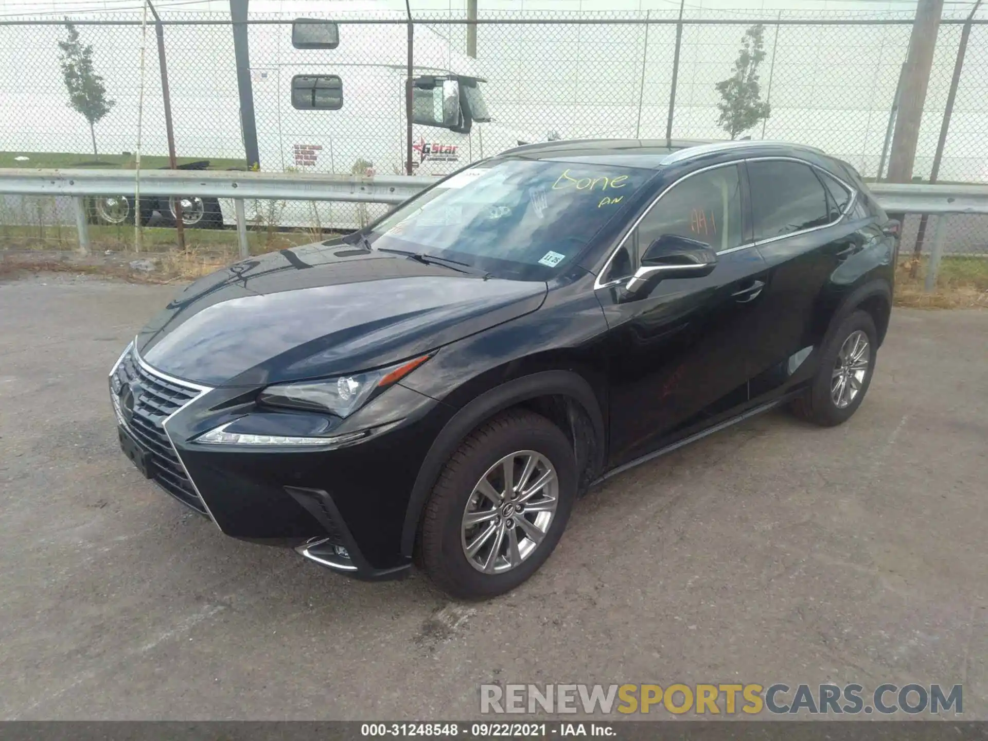 2 Фотография поврежденного автомобиля JTJDARDZXM2243589 LEXUS NX 2021