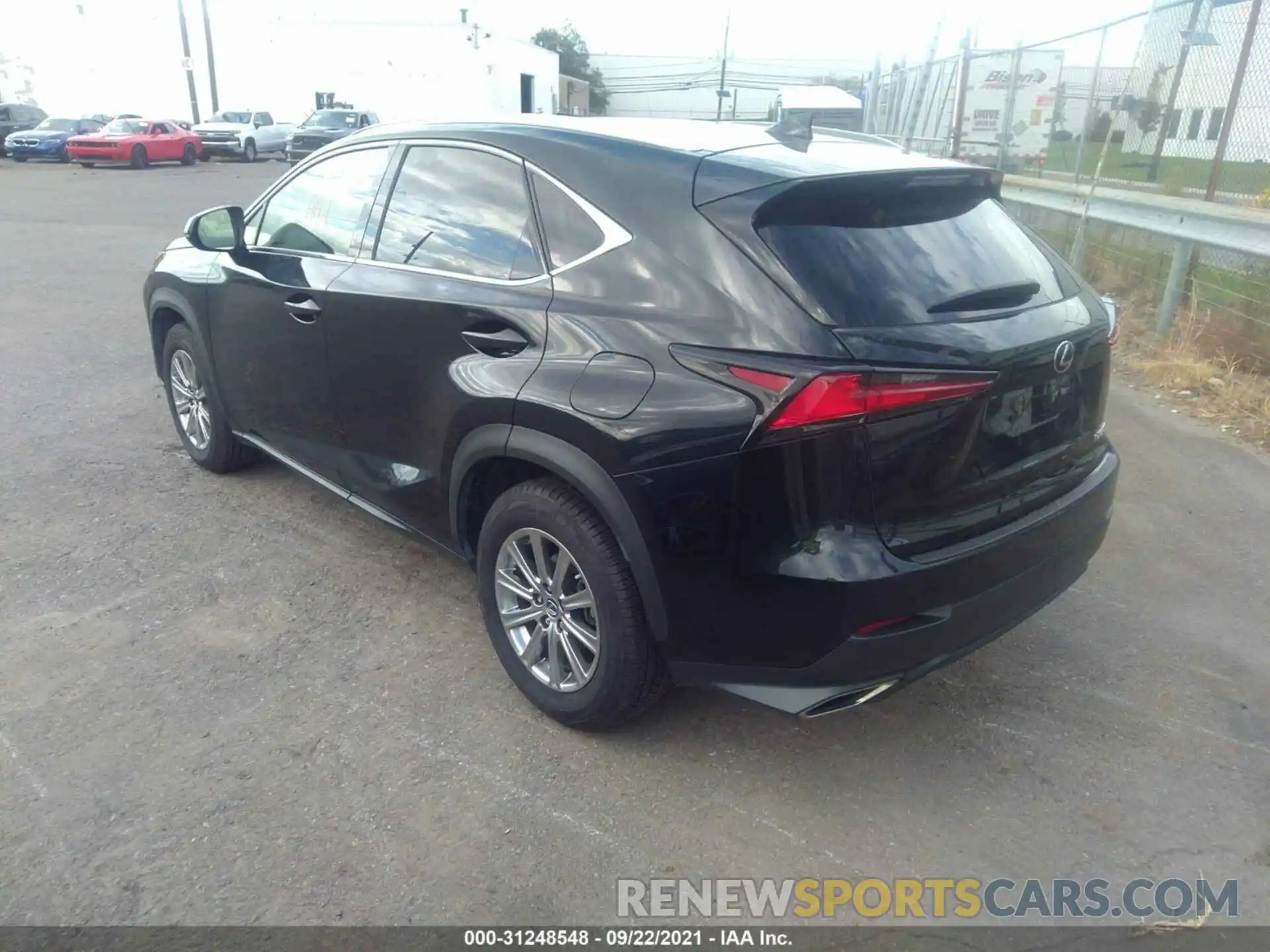 3 Фотография поврежденного автомобиля JTJDARDZXM2243589 LEXUS NX 2021