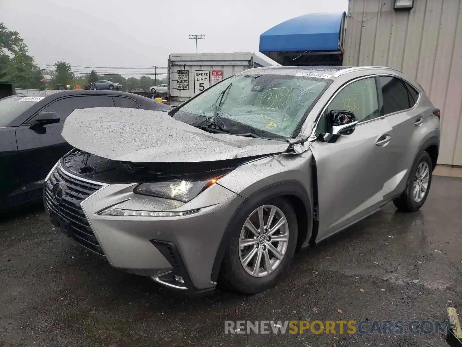 2 Photograph of a damaged car JTJDARDZXM2249408 LEXUS NX 2021