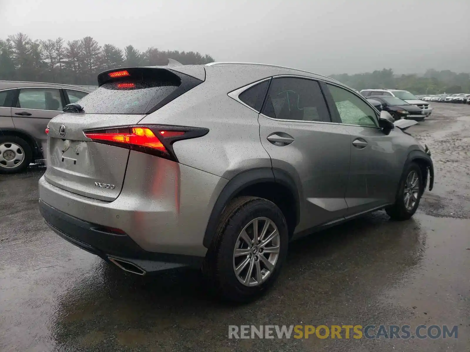 4 Photograph of a damaged car JTJDARDZXM2249408 LEXUS NX 2021