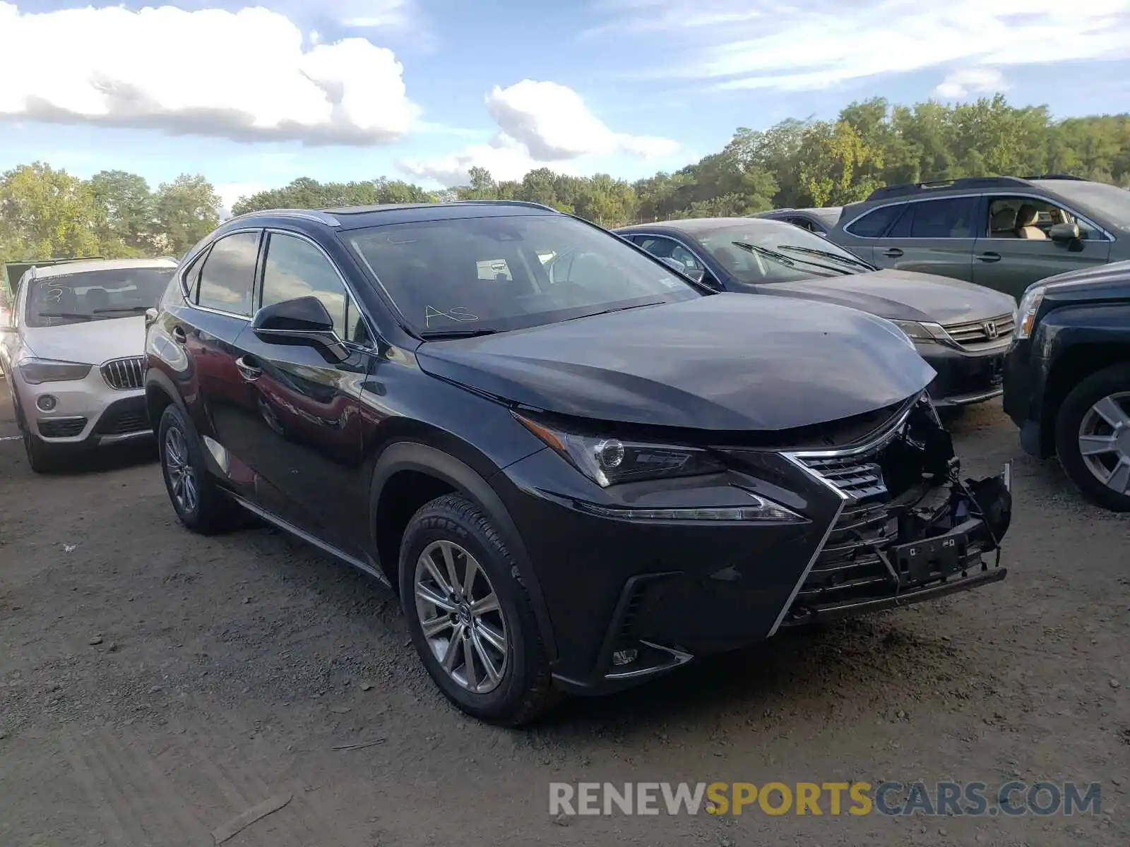 1 Photograph of a damaged car JTJDARDZXM2252065 LEXUS NX 2021