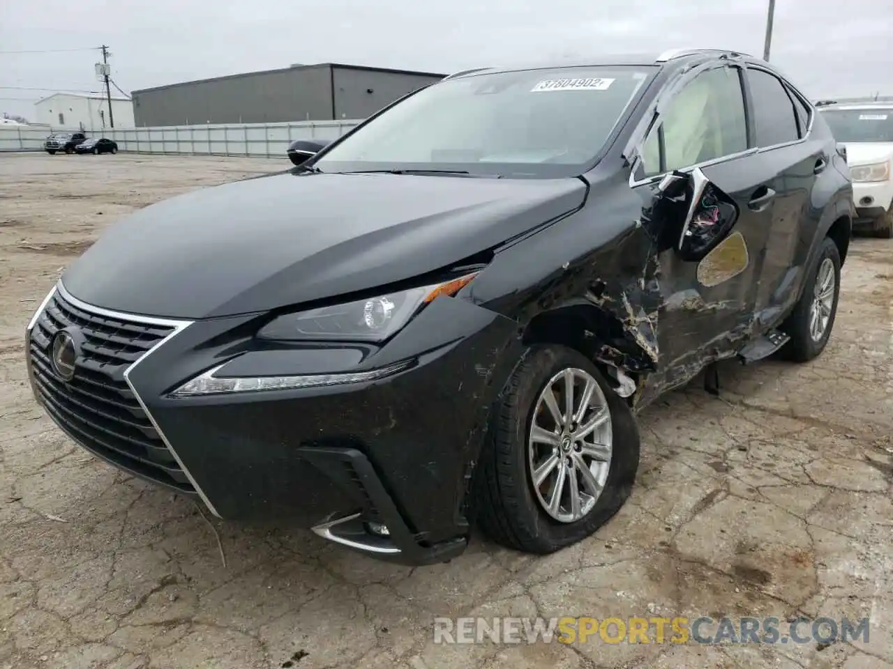 2 Фотография поврежденного автомобиля JTJDARDZXM2259890 LEXUS NX 2021