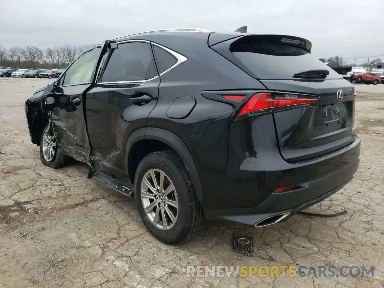 3 Фотография поврежденного автомобиля JTJDARDZXM2259890 LEXUS NX 2021