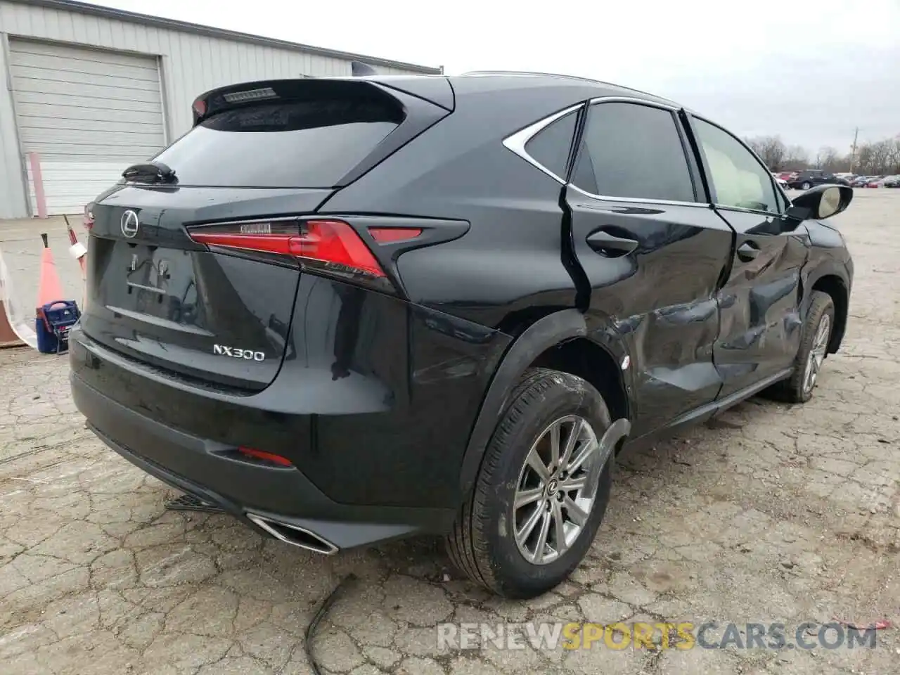 4 Фотография поврежденного автомобиля JTJDARDZXM2259890 LEXUS NX 2021