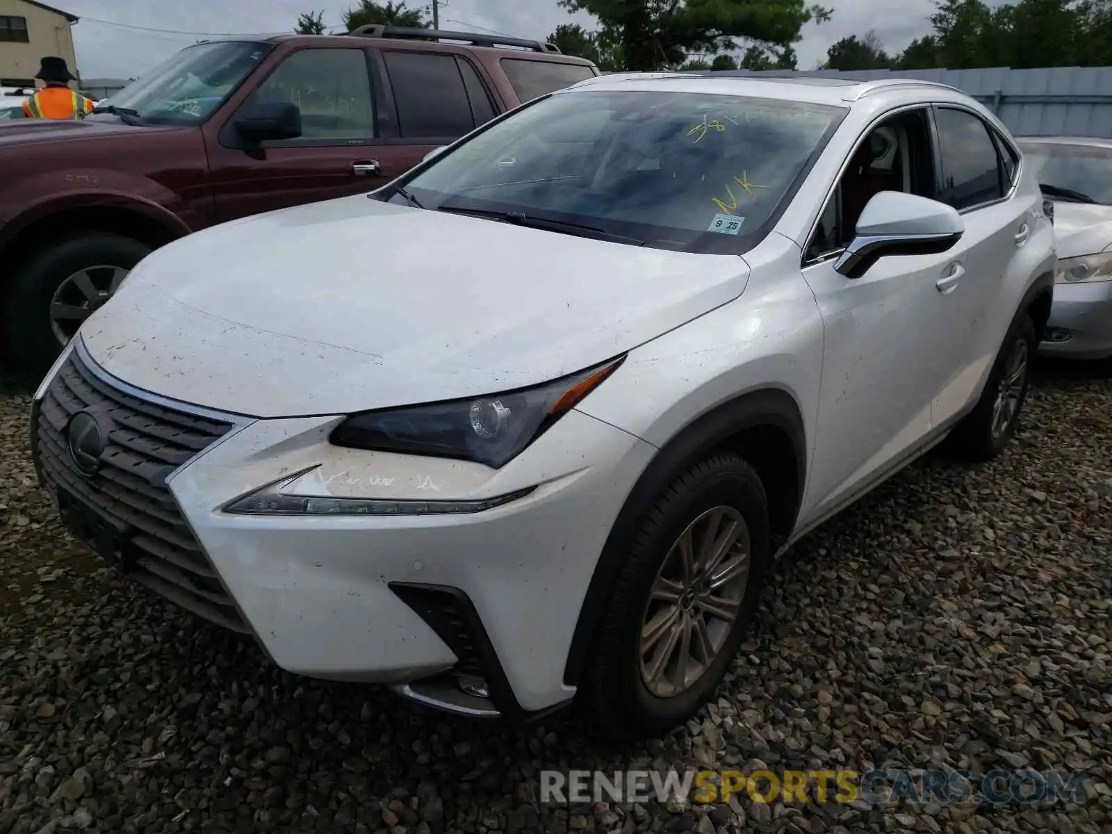 2 Фотография поврежденного автомобиля JTJDARDZXM5019477 LEXUS NX 2021