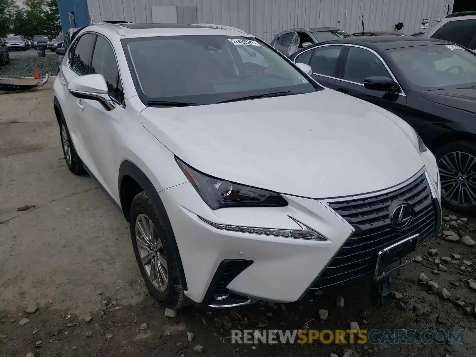 1 Photograph of a damaged car JTJDARDZXM5019964 LEXUS NX 2021