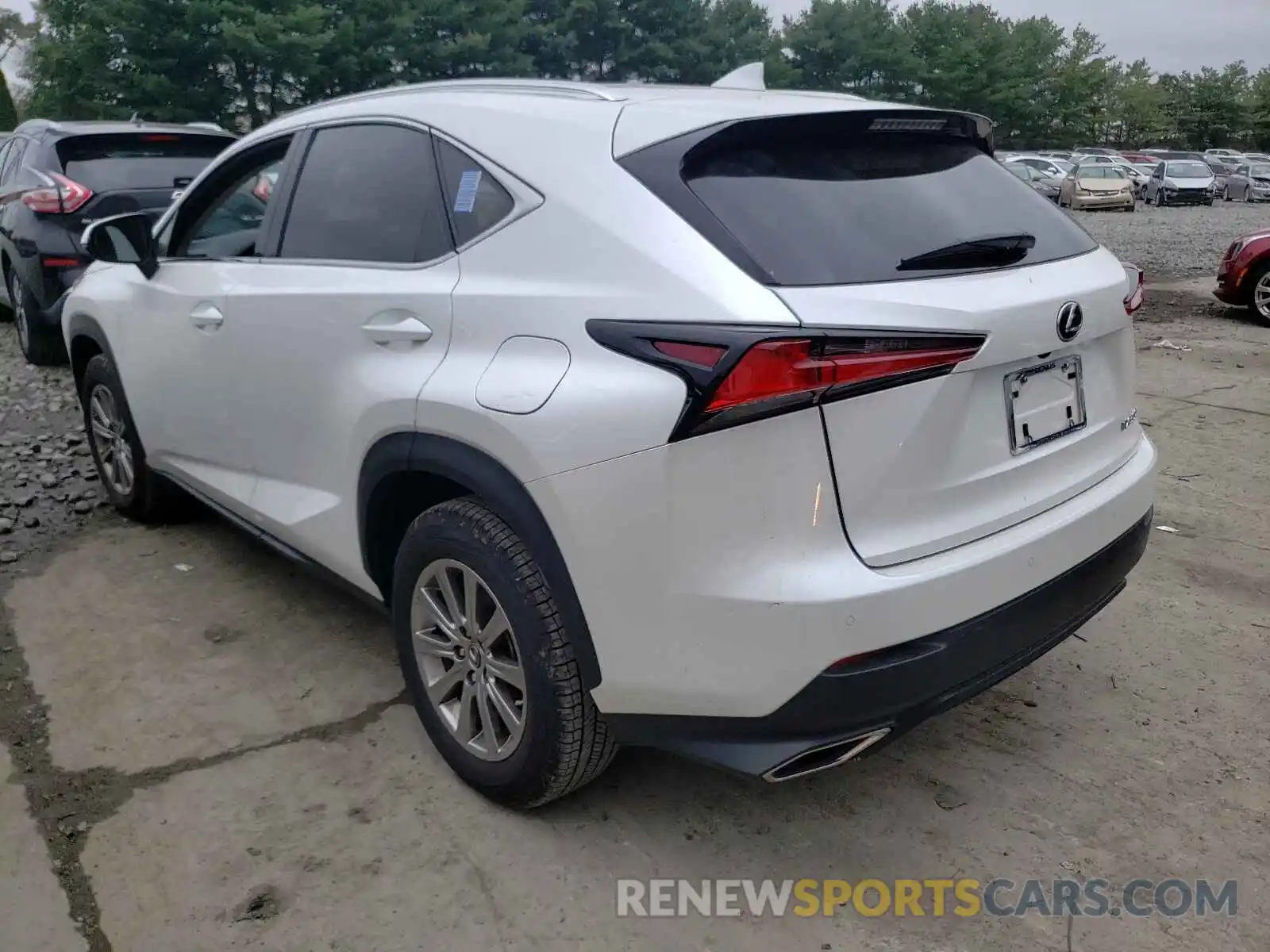 3 Фотография поврежденного автомобиля JTJDARDZXM5019964 LEXUS NX 2021