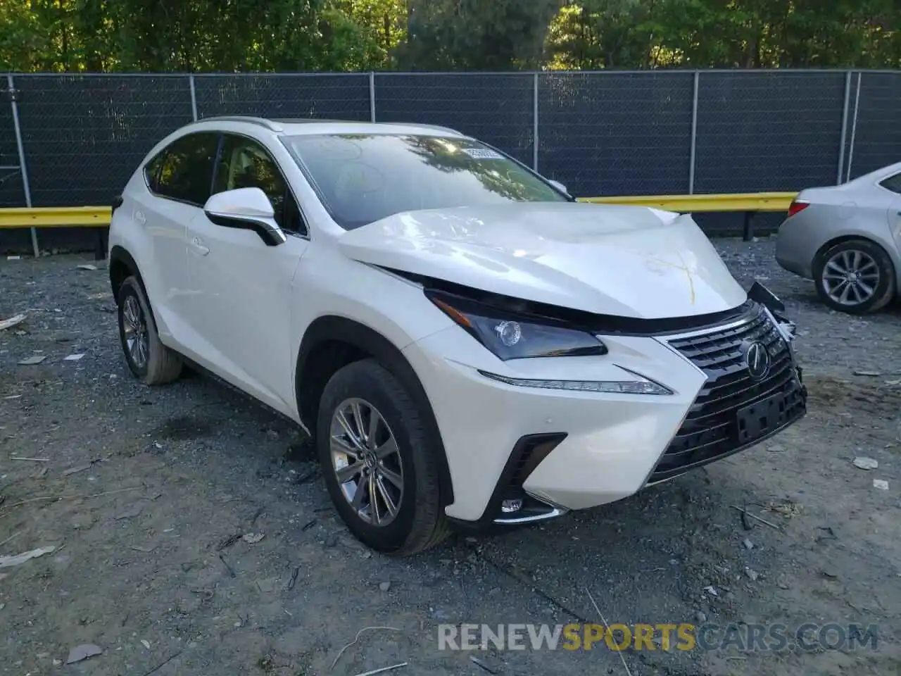 1 Photograph of a damaged car JTJDARDZXM5020287 LEXUS NX 2021