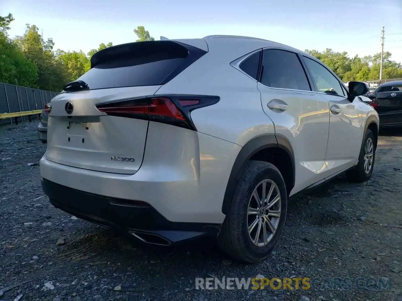 4 Фотография поврежденного автомобиля JTJDARDZXM5020287 LEXUS NX 2021